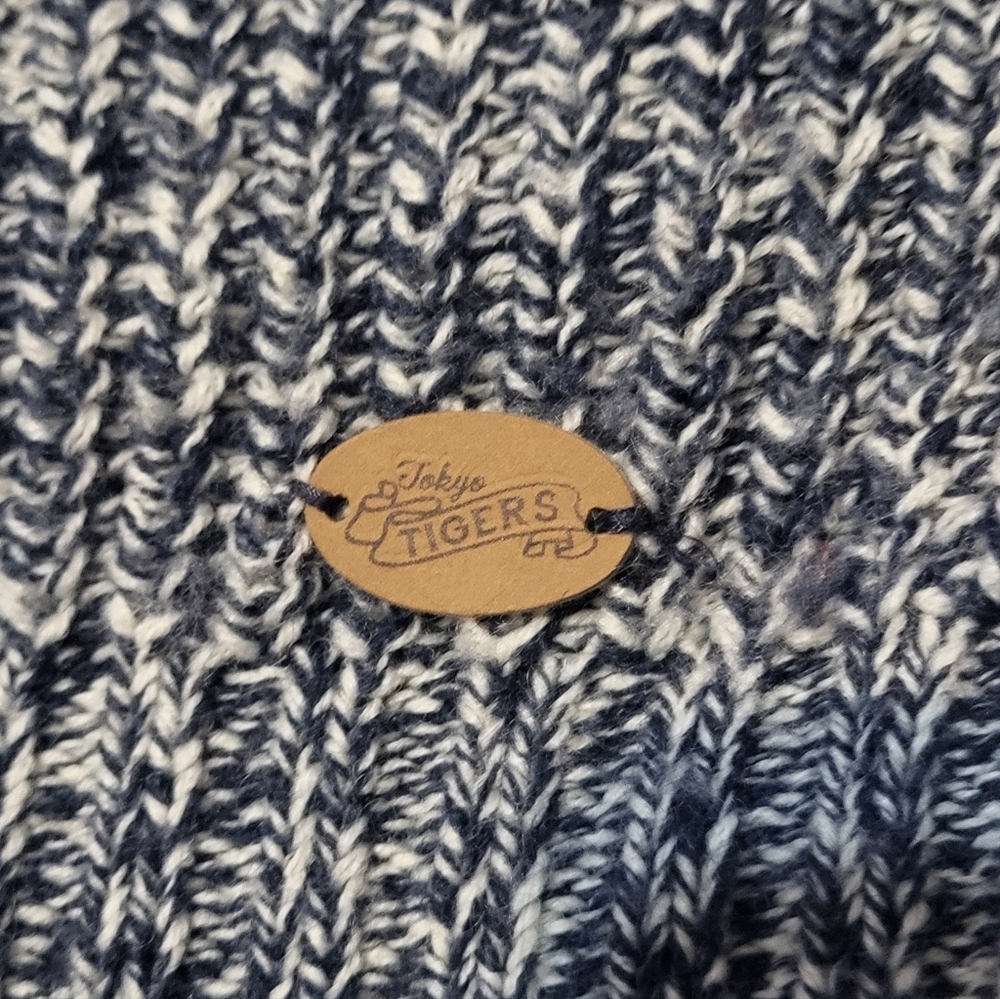 Tokyo Tigers Women’s S Heavy Knit Wool Blend Sweater Union Made Long Sleeve C27 - Picture 2 of 7